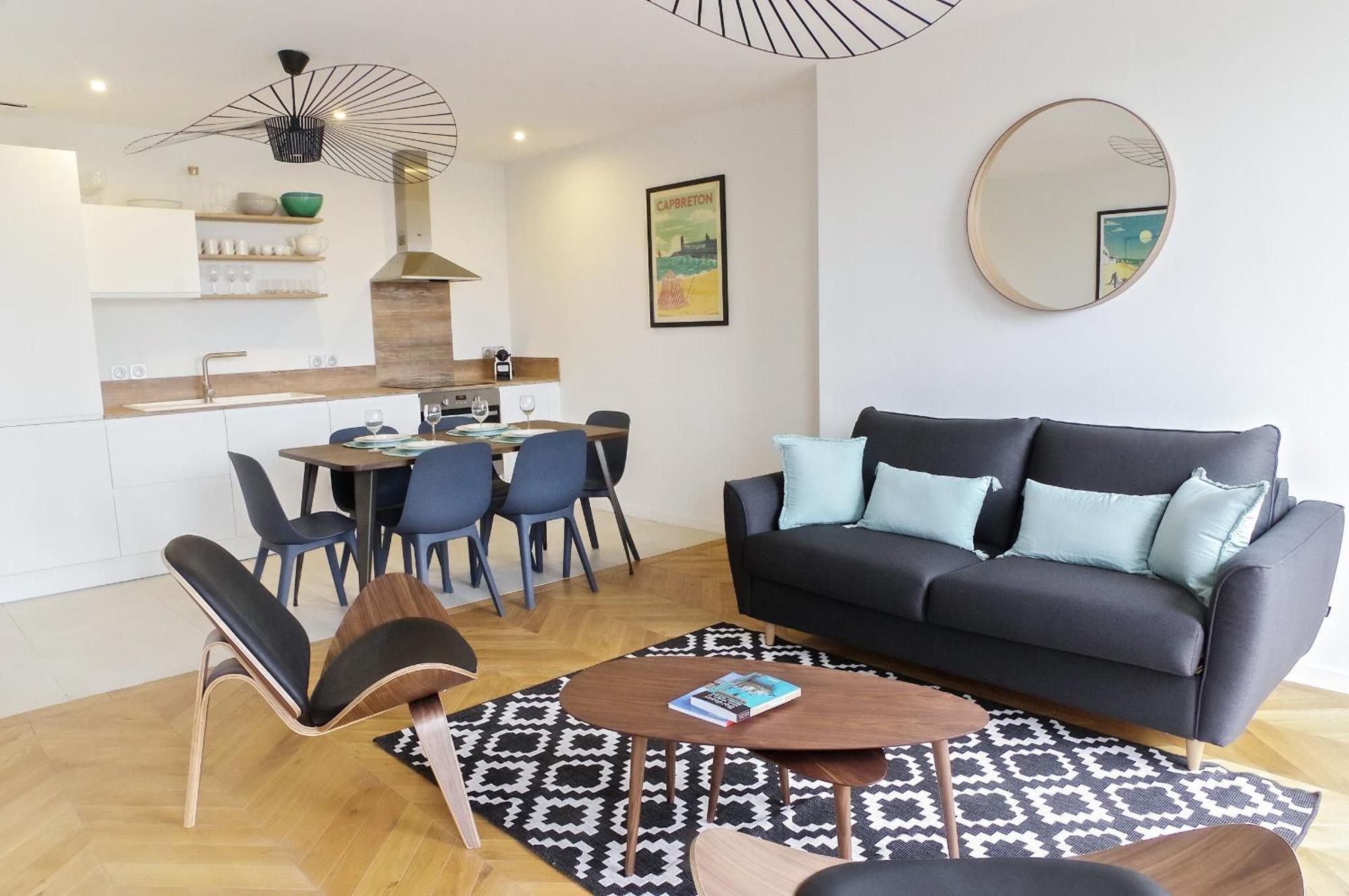 Belle Vue - Vue Exceptionnel Chartrons 2 Chambres Avec Parking Bordeaux Ngoại thất bức ảnh