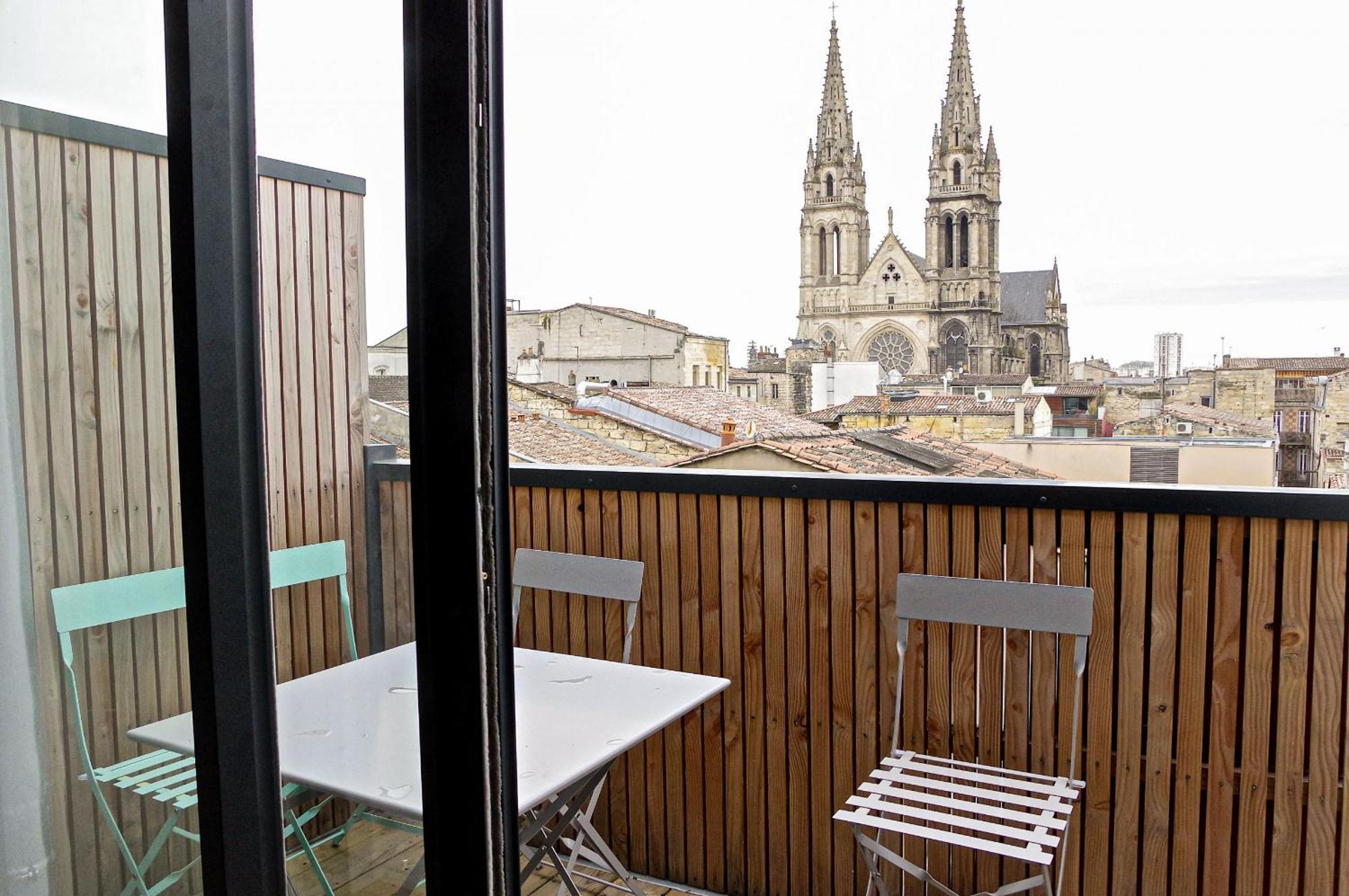 Belle Vue - Vue Exceptionnel Chartrons 2 Chambres Avec Parking Bordeaux Ngoại thất bức ảnh